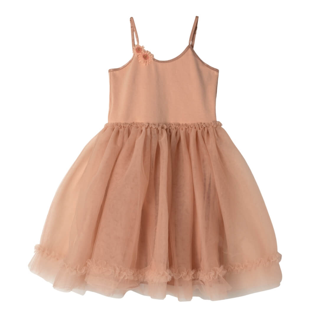 Tulle Princess Dress - Melon