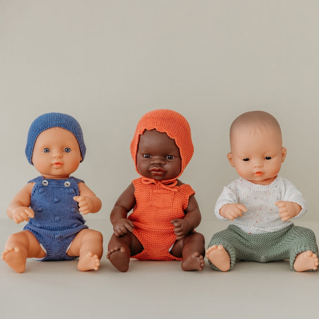 Knit Doll Sweater and Pant Set - 12"