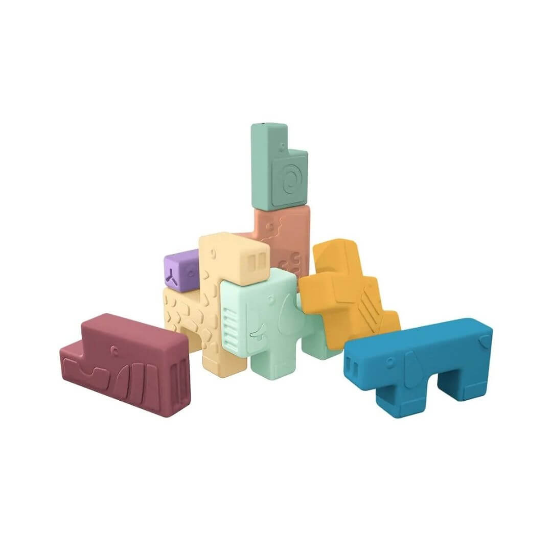 Animal Block Sensory Puzzle