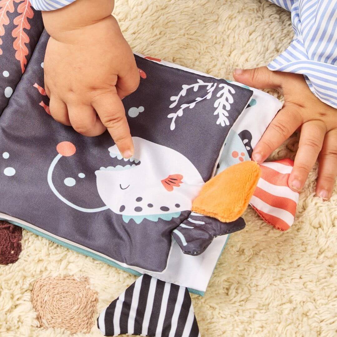 Soft Sensory Baby Book - Ocean
