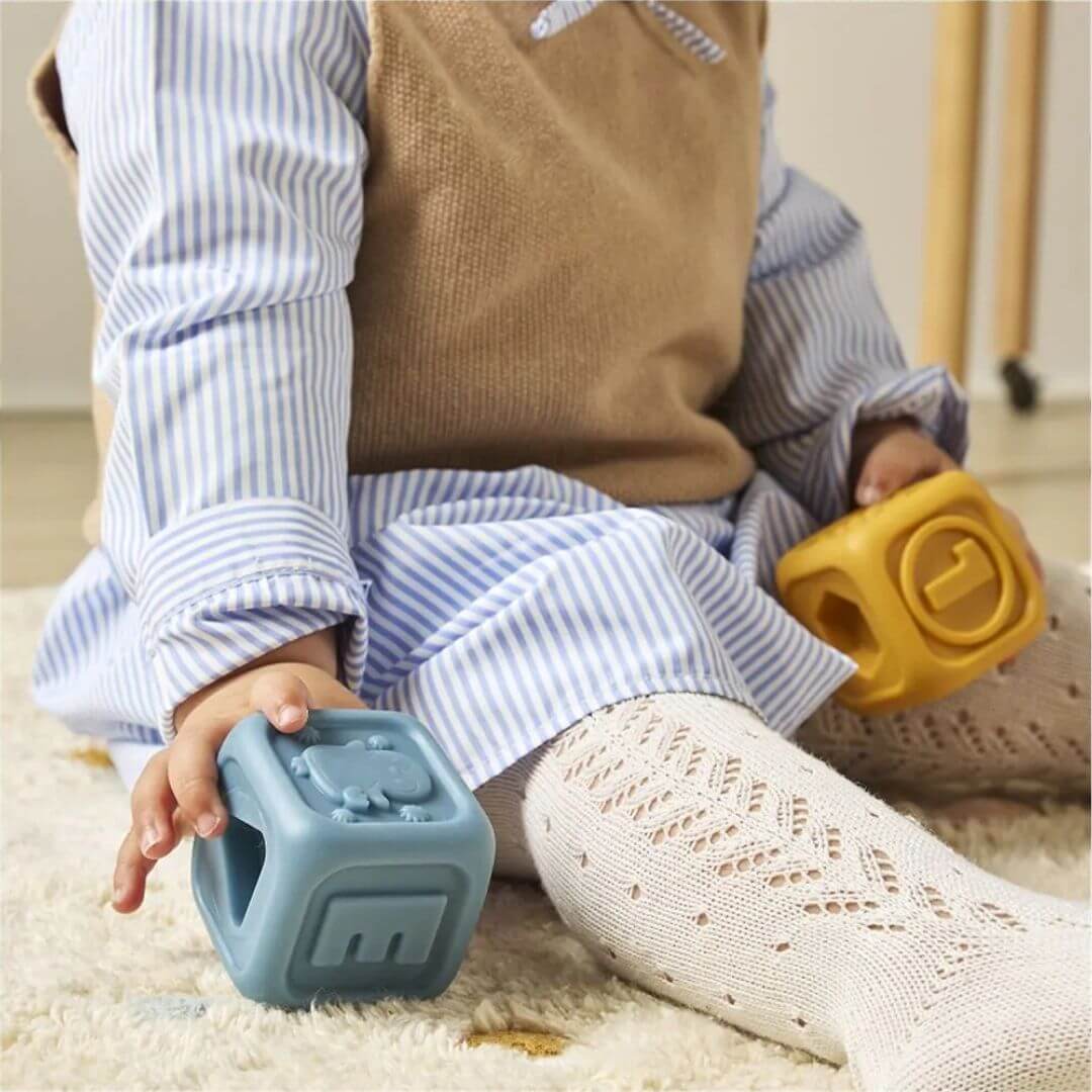 Sensory Activity Rubber Cubes