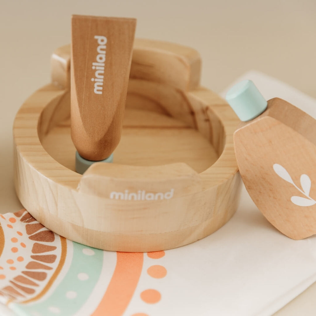 Wooden Doll Care Set
