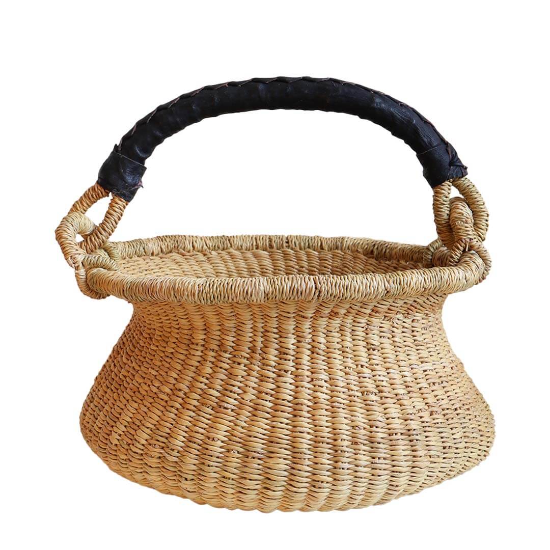 Natural Swing Bolga Basket