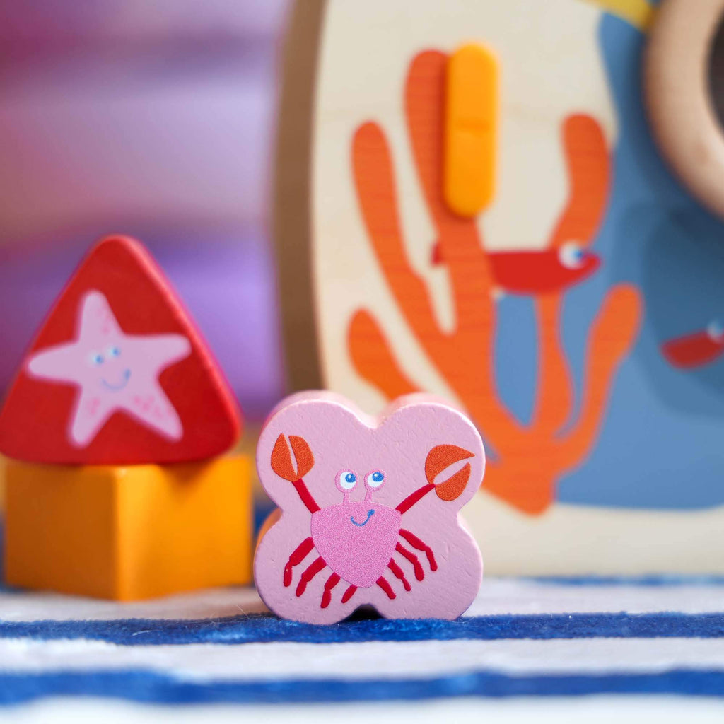 Underwater World Wooden Shape Sorter