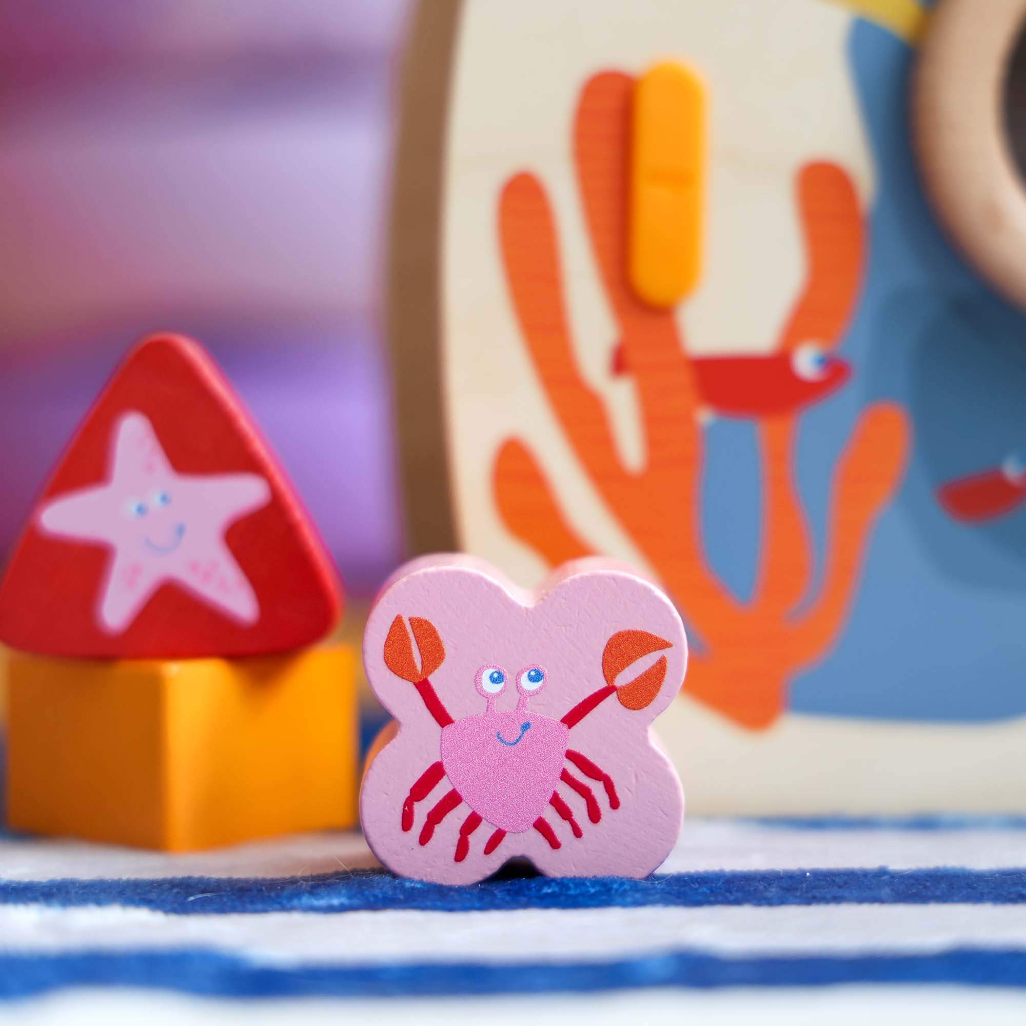 Underwater World Wooden Shape Sorter