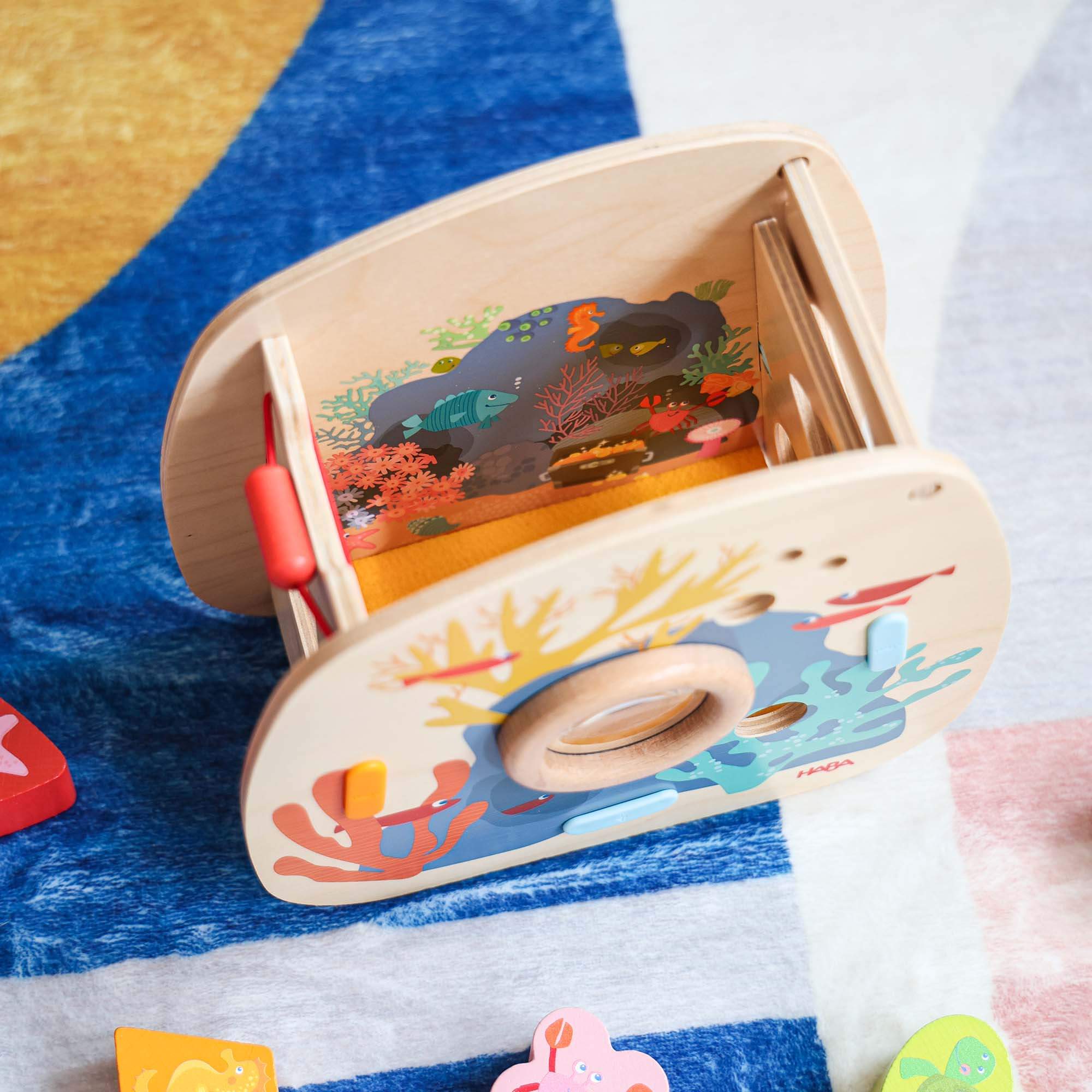 Underwater World Wooden Shape Sorter