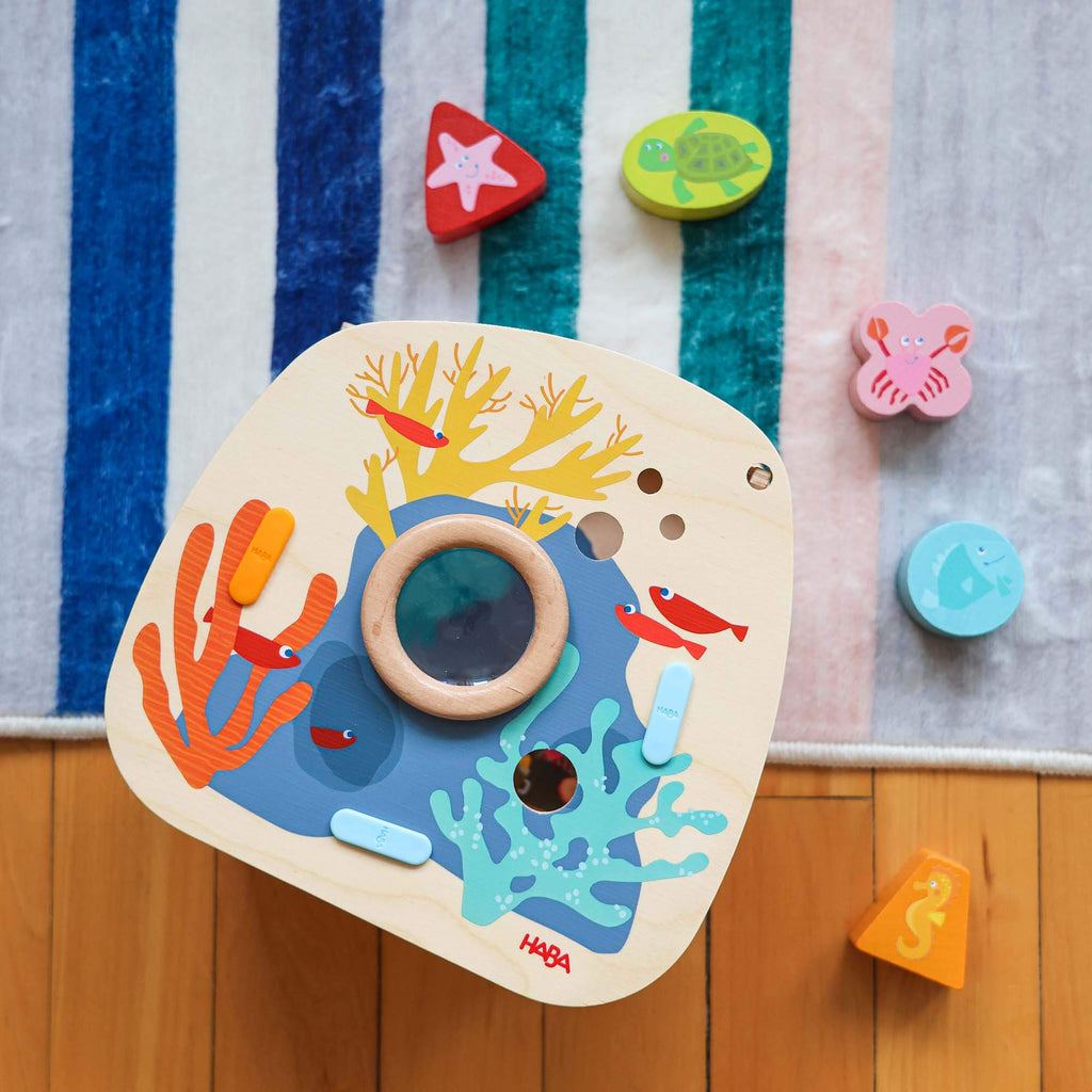 Underwater World Wooden Shape Sorter
