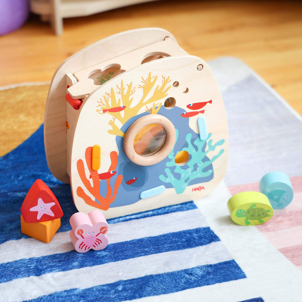 Underwater World Wooden Shape Sorter