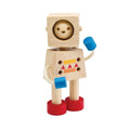 Moodbot Wooden Robot