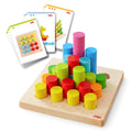 Colorful Towers Wooden Stacking Game