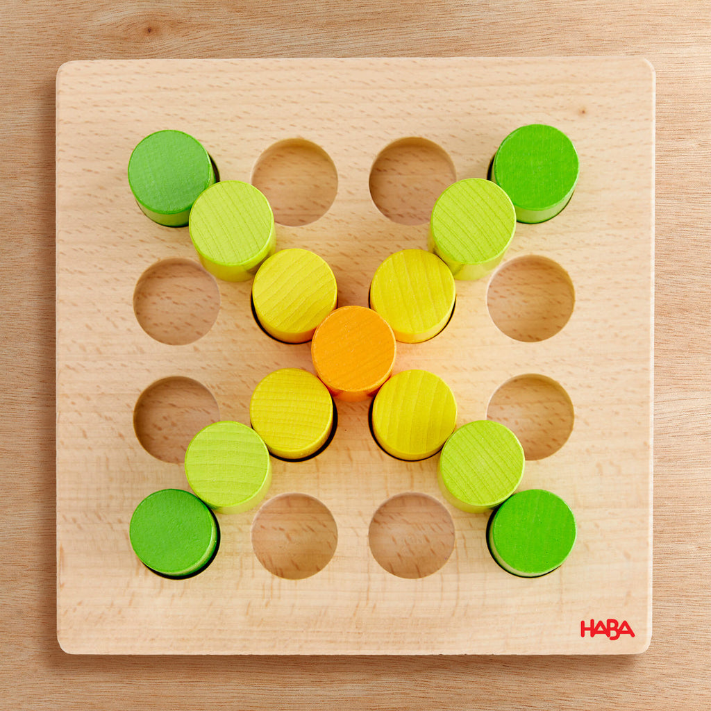 Colorful Towers Wooden Stacking Game