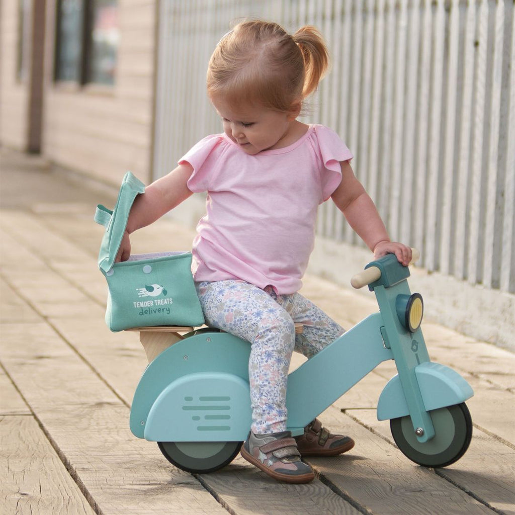 Wooden Delivery Scooter