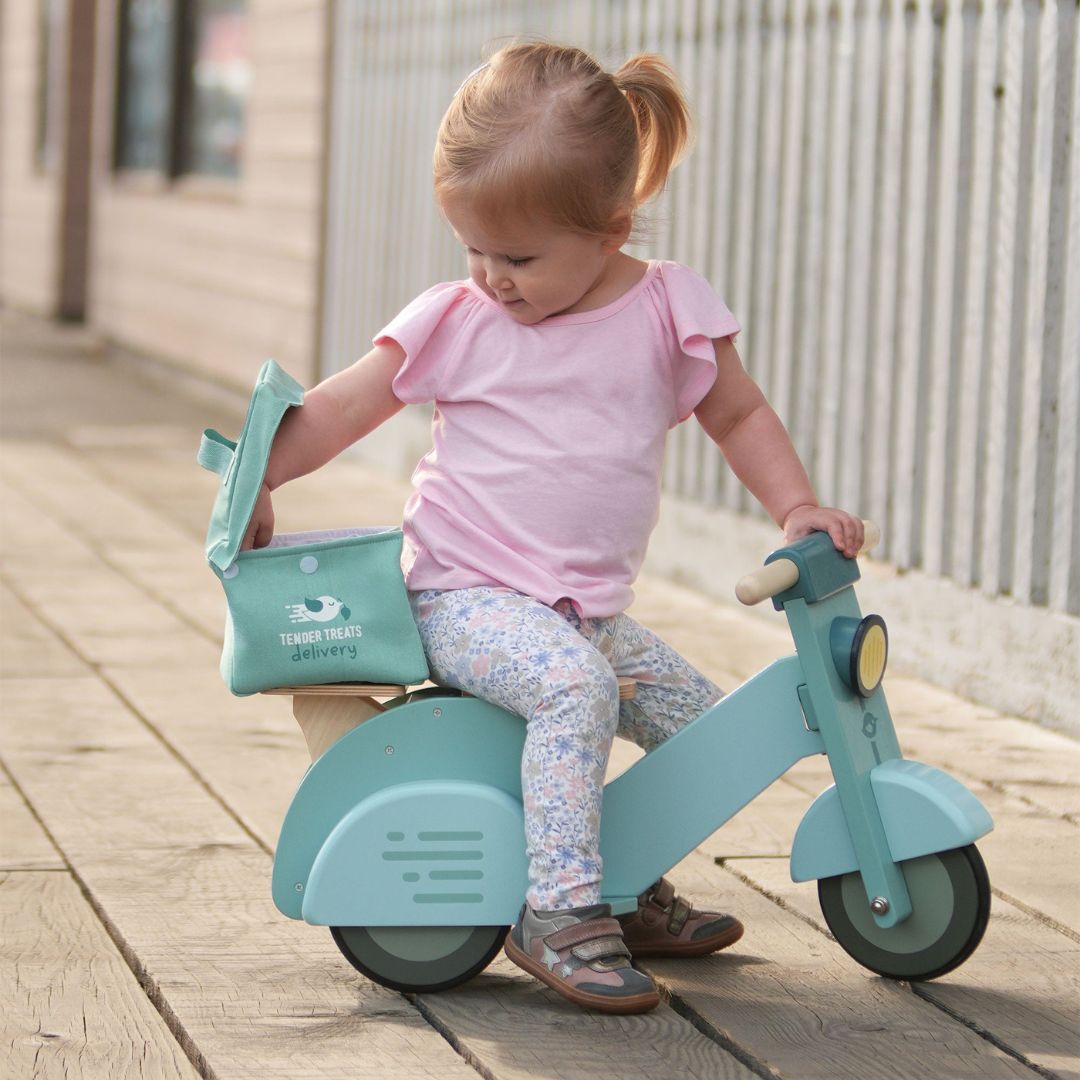 Wooden Delivery Scooter
