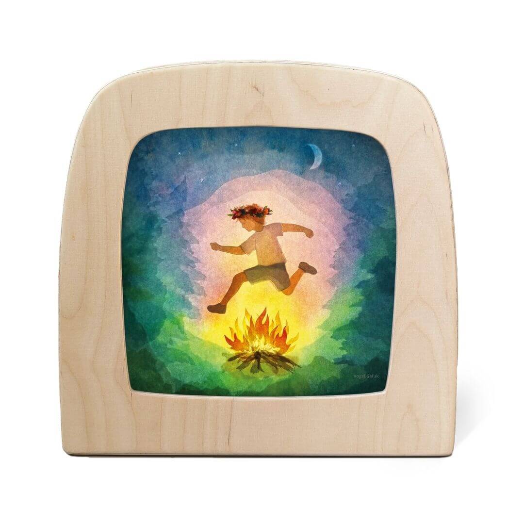 Night Light Transparency - Vogel Geluk's Artist Collection