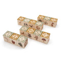 Woodland Watercolor ABC Blocks